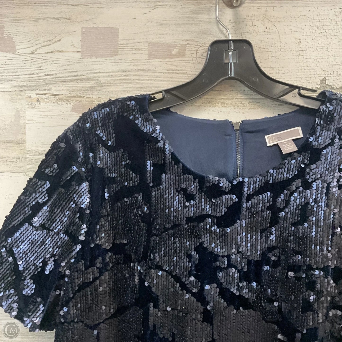 Dress Party Short By Chelsea 28 In Blue, Size: M