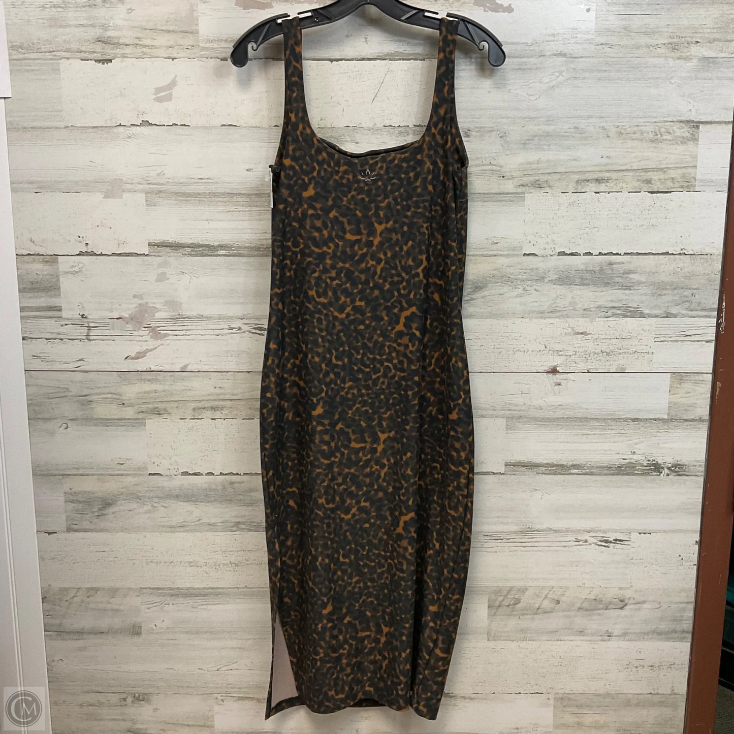 Dress Casual Midi By Beyond Yoga In Black & Orange, Size: L