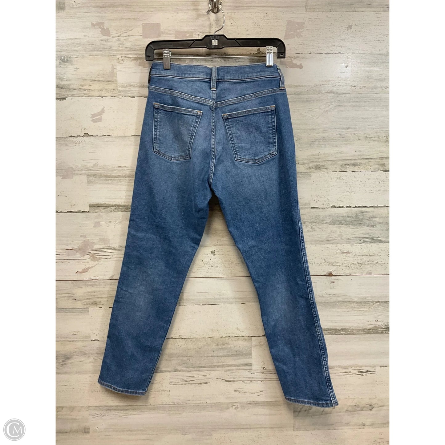 Jeans Straight By J. Crew In Blue Denim, Size: 4