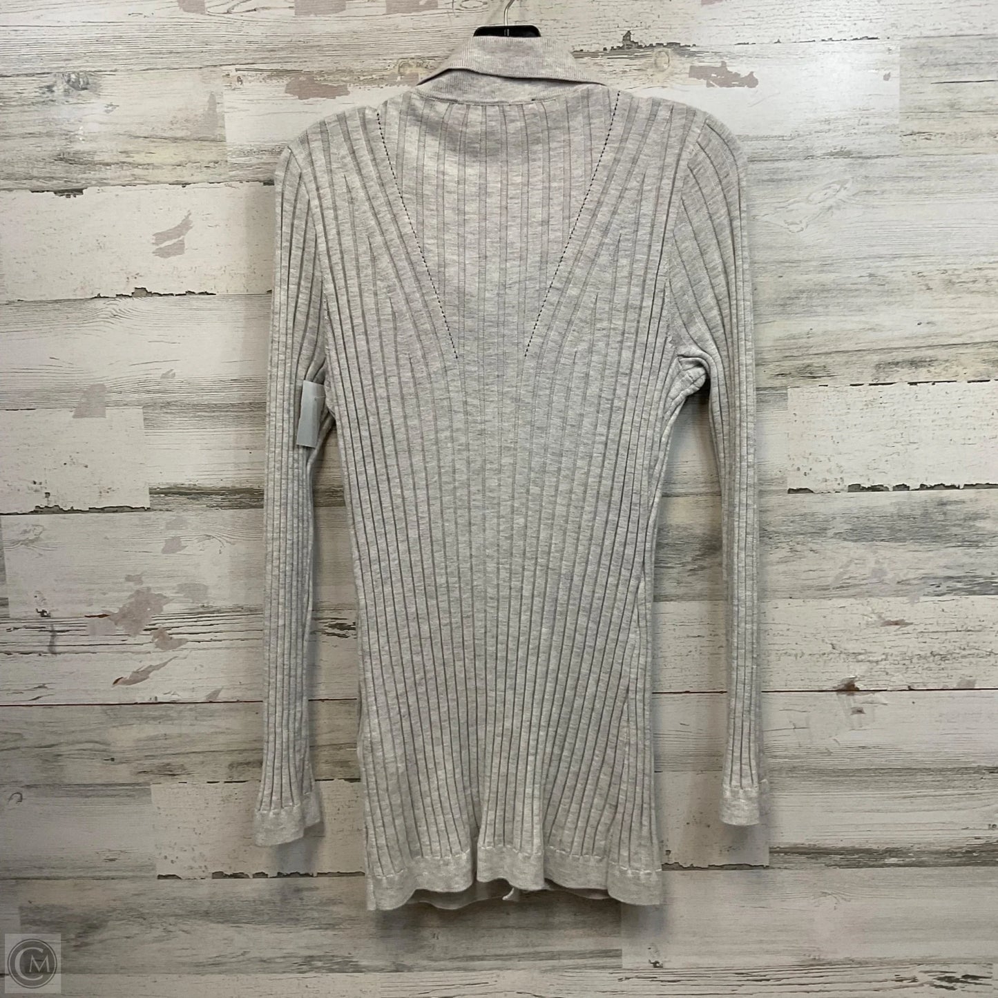 Sweater Cardigan By White House Black Market In Grey, Size: M