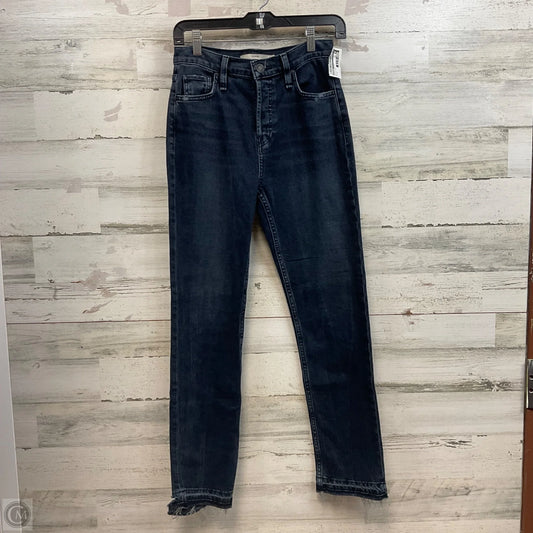 Jeans Straight By Hudson In Blue Denim, Size: 0