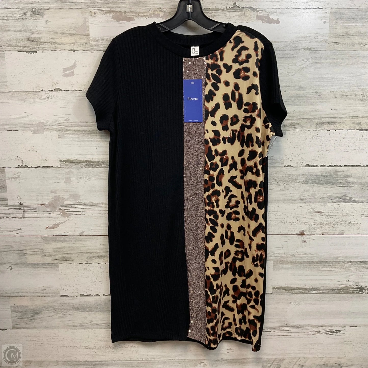 Dress Casual Short By Floerns In Black, Size: M