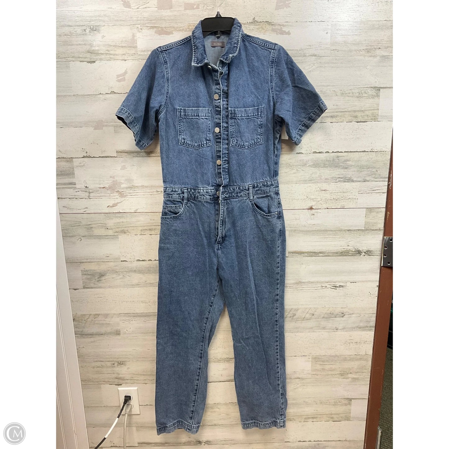 Jumpsuit By Dl1961 In Blue Denim, Size: L