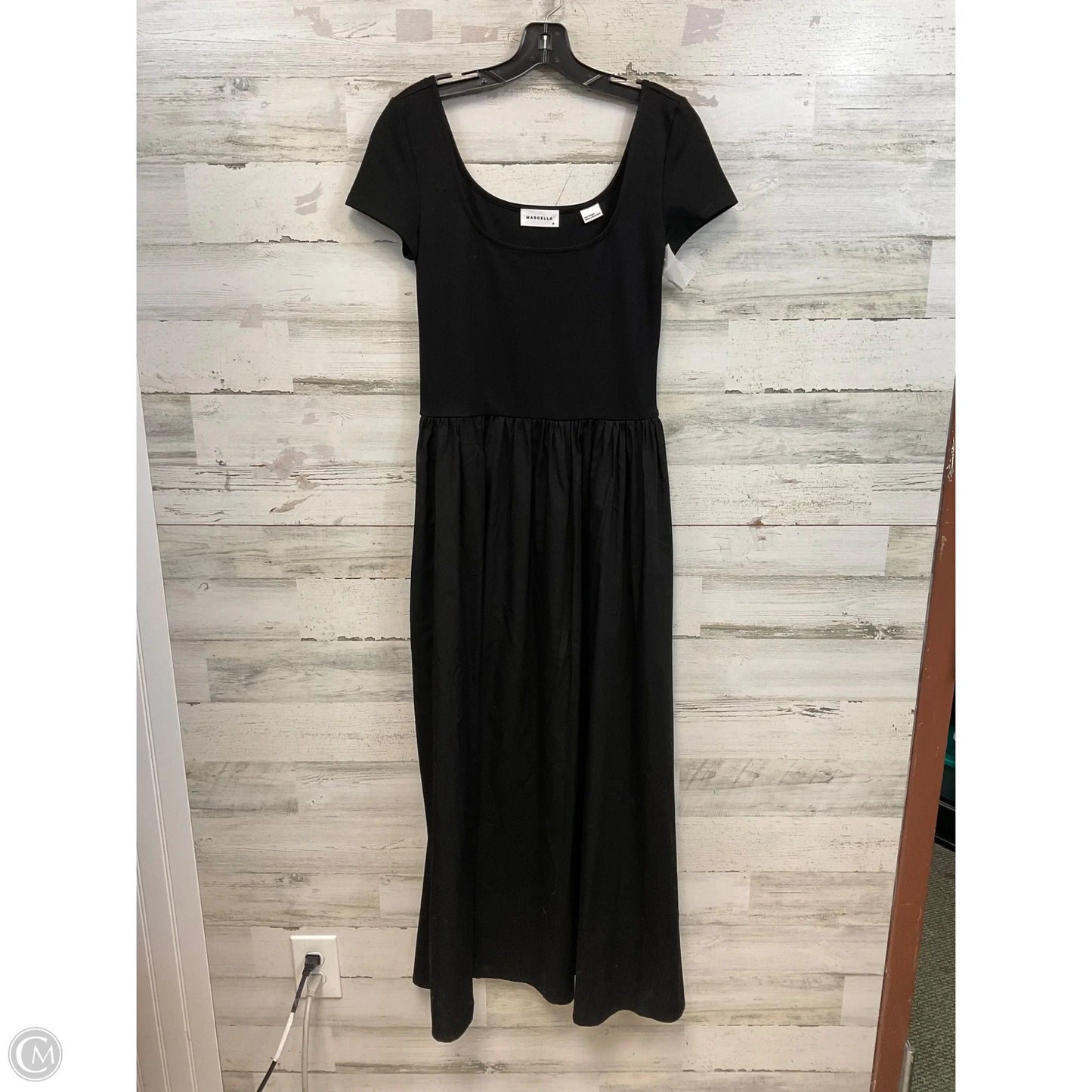 Dress Casual Maxi By Marcella In Black, Size: M