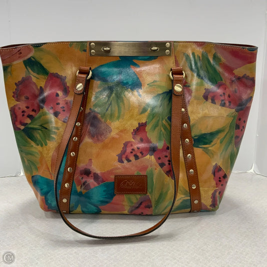Tote Designer By Patricia Nash, Size: Large