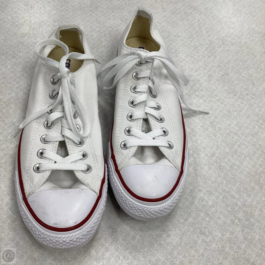 Shoes Athletic By Converse In White, Size: 10.5