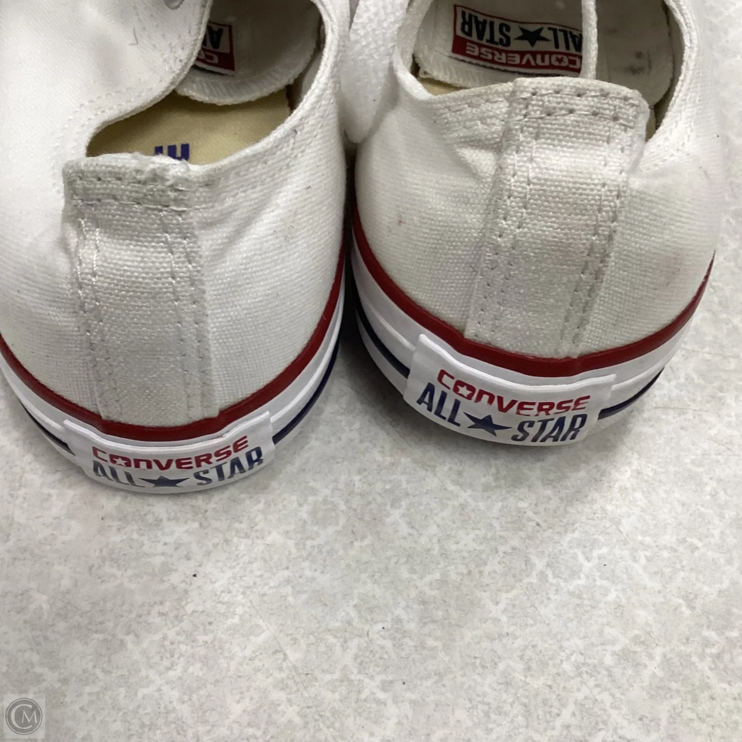 Shoes Athletic By Converse In White, Size: 10.5