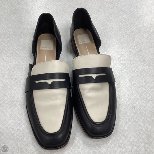 Shoes Flats By Dolce Vita In Black & Cream, Size: 11