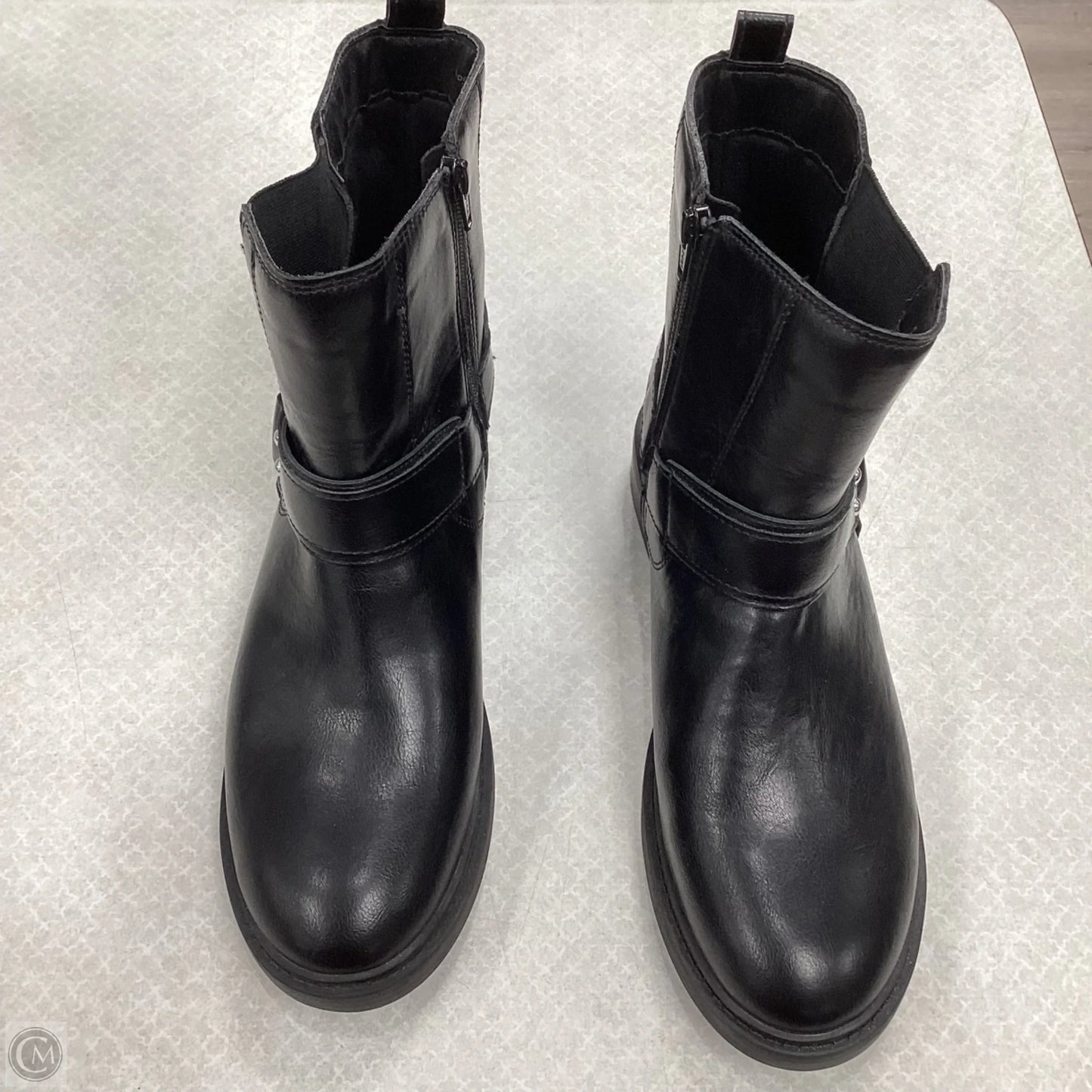 Boots Ankle Flats By Old Navy In Black, Size: 11