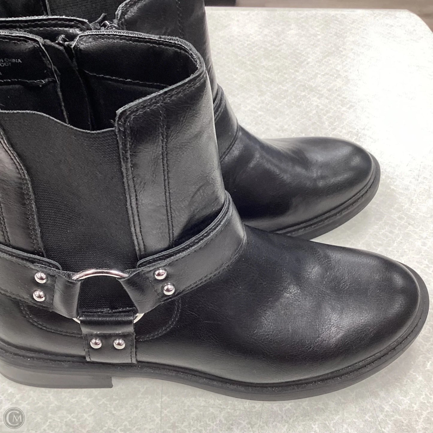 Boots Ankle Flats By Old Navy In Black, Size: 11