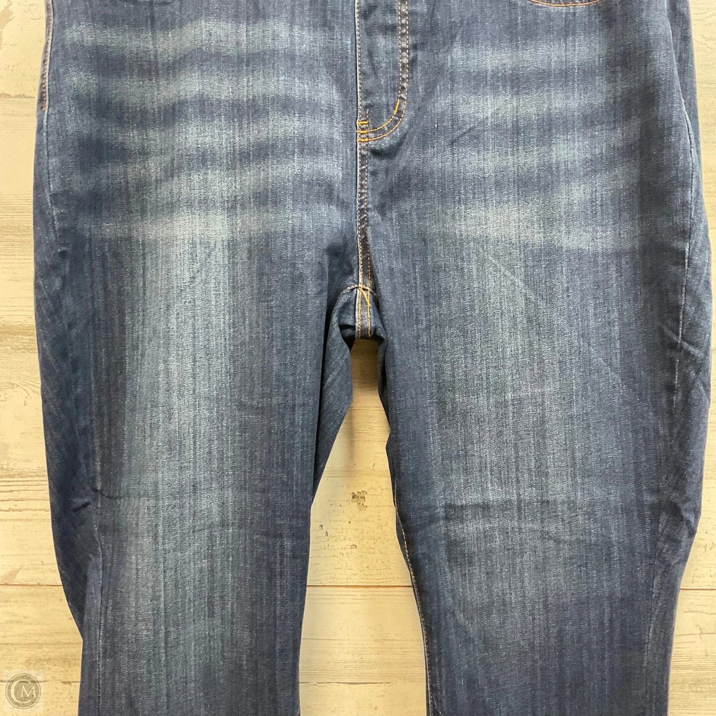 Jeans Skinny By Judy Blue In Blue Denim, Size: 20