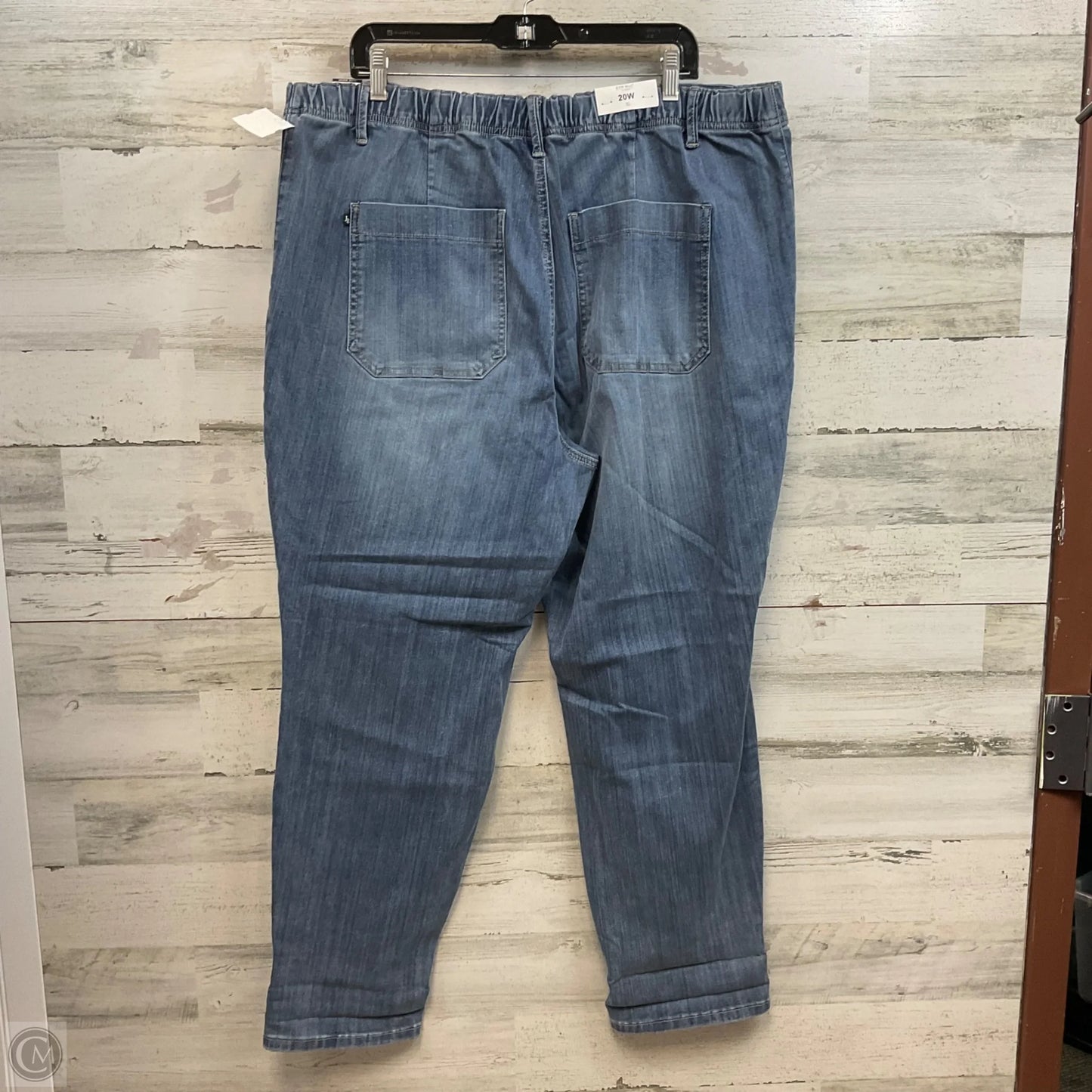 Jeans Straight By Judy Blue In Blue Denim, Size: 20