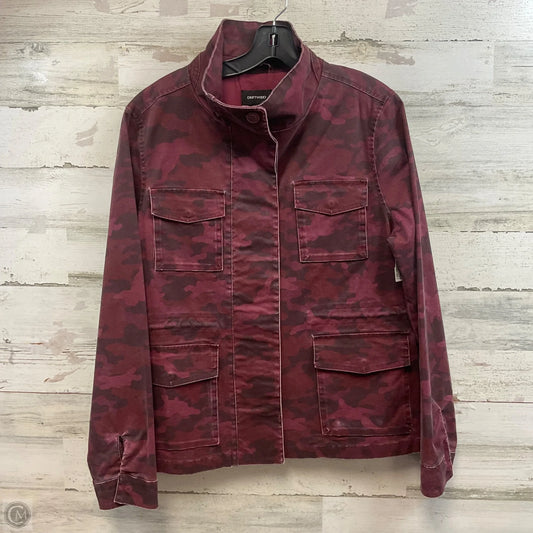 Jacket Other By Driftwood In Red, Size: L