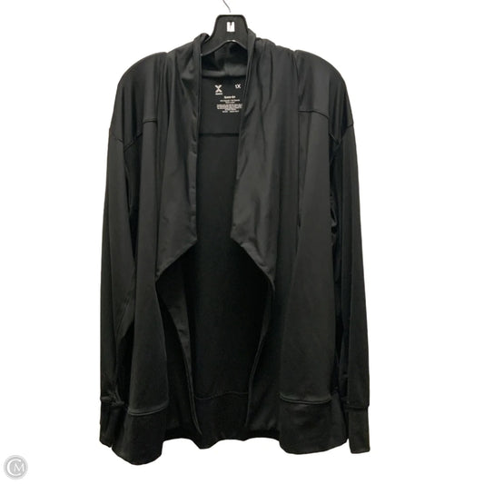 Athletic Jacket By Xersion In Black, Size: 1x