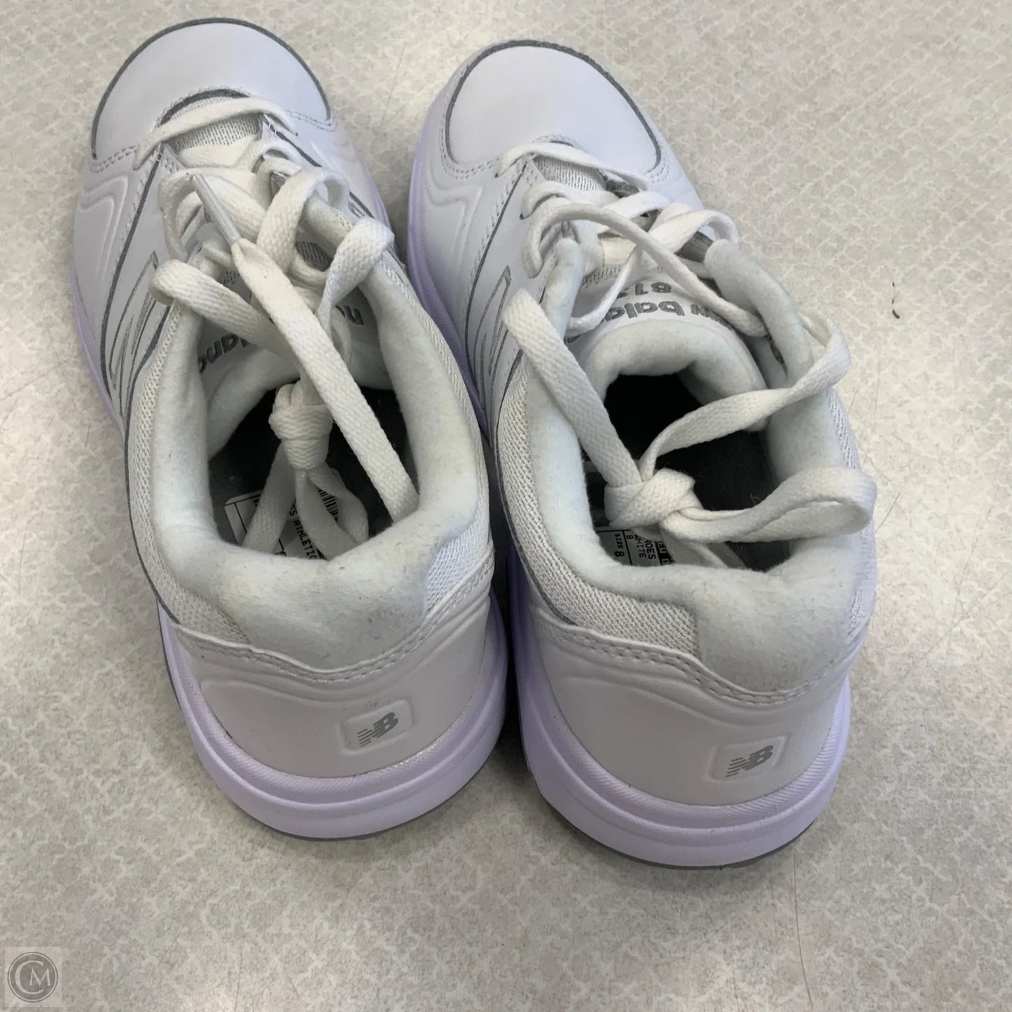 Shoes Athletic By New Balance In White, Size: 8