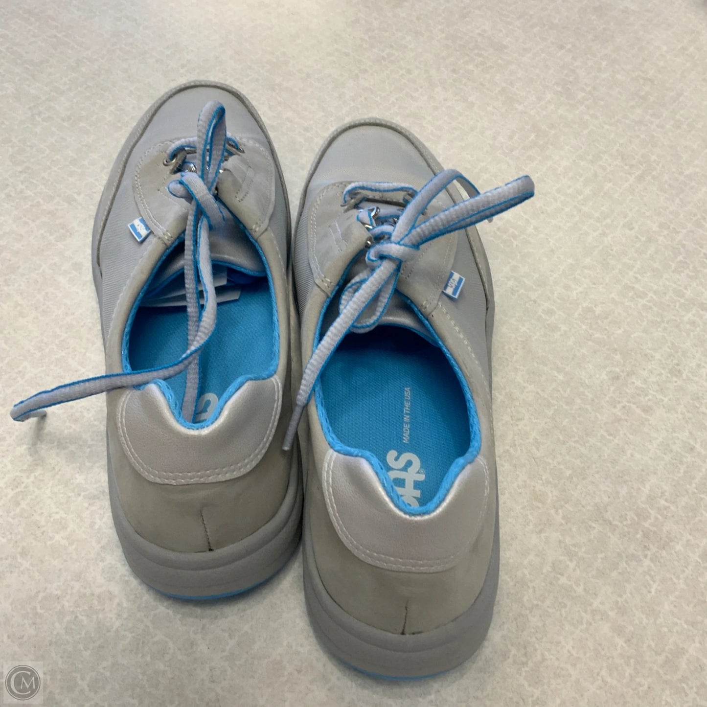 Shoes Sneakers By Sas In Grey, Size: 8