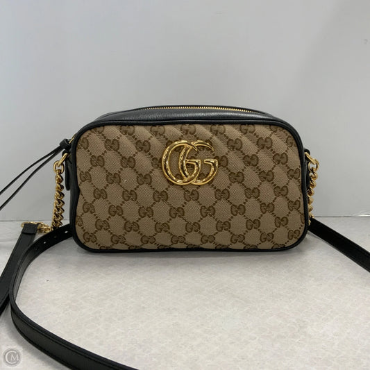Crossbody Luxury Designer By Gucci, Size: Medium