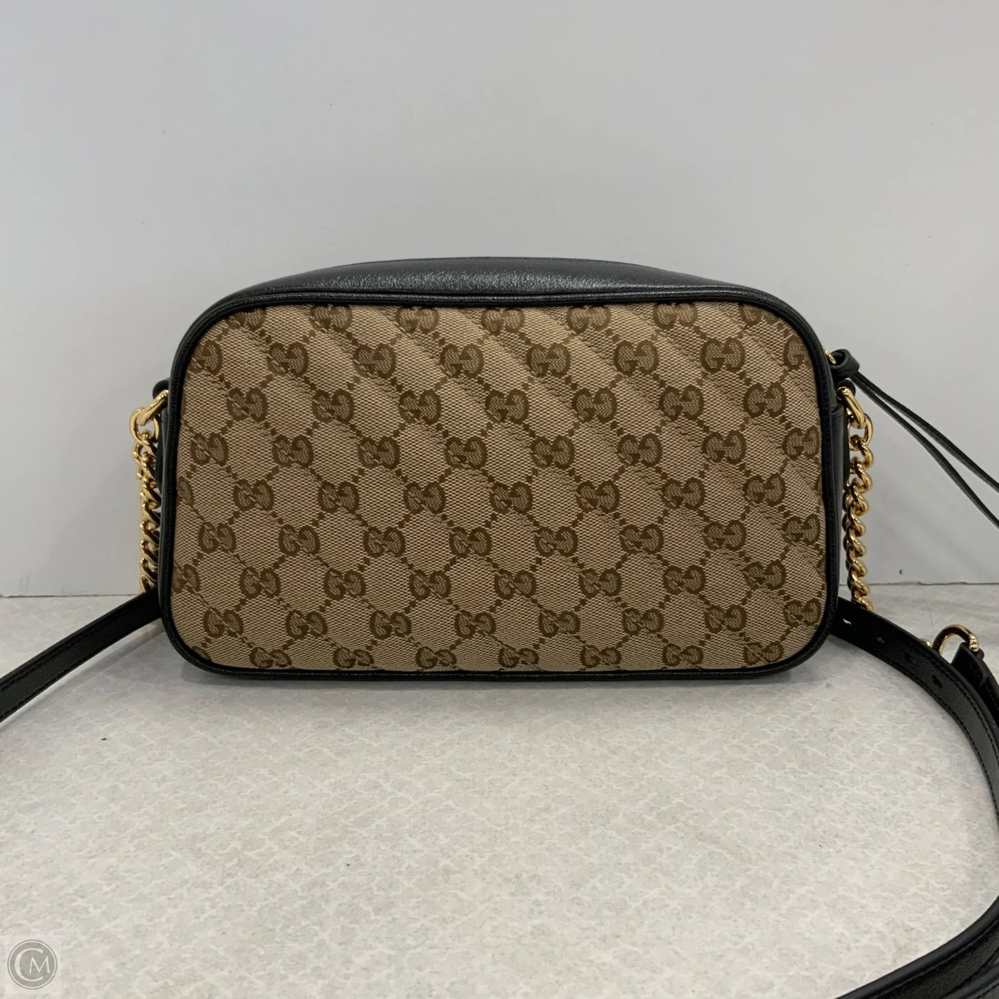 Crossbody Luxury Designer By Gucci, Size: Medium