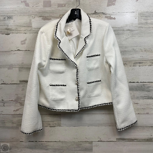 Jacket Other By Ellen Tracy In White, Size: M