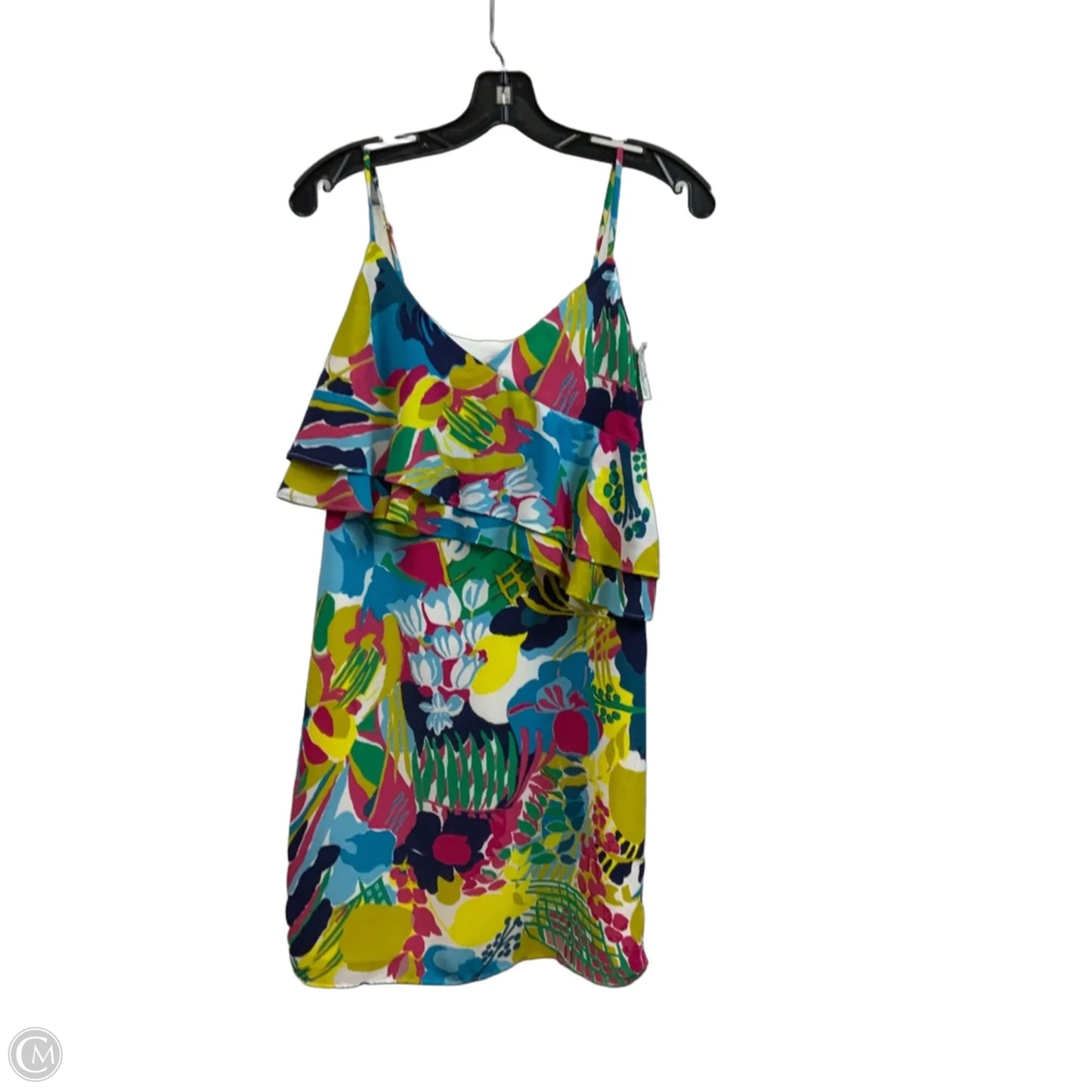 Dress Casual Short By J. Crew In Blue & Yellow, Size: Xxs