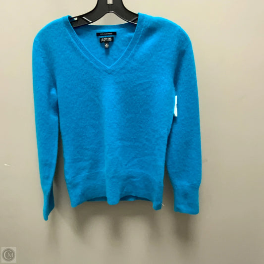 Sweater Cashmere By Apt 9 In Blue, Size: M