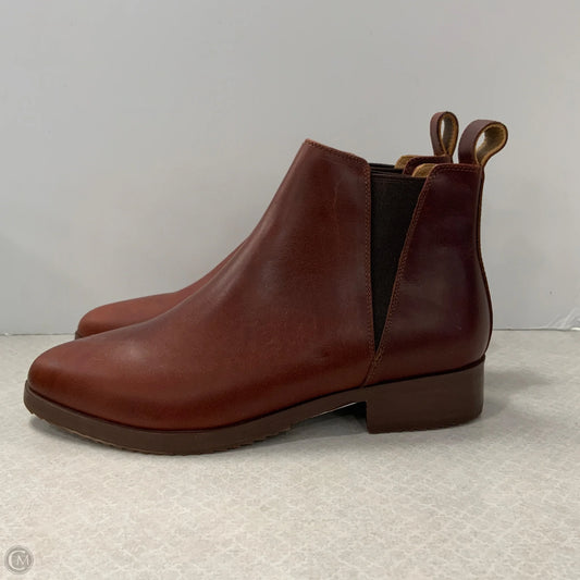 Boots Ankle Flats By Nisolo In Brown, Size: 7.5