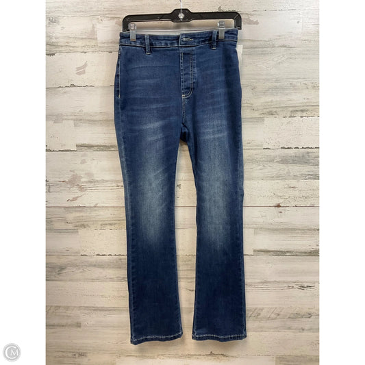 Jeans Flared By Lysse In Blue Denim, Size: S