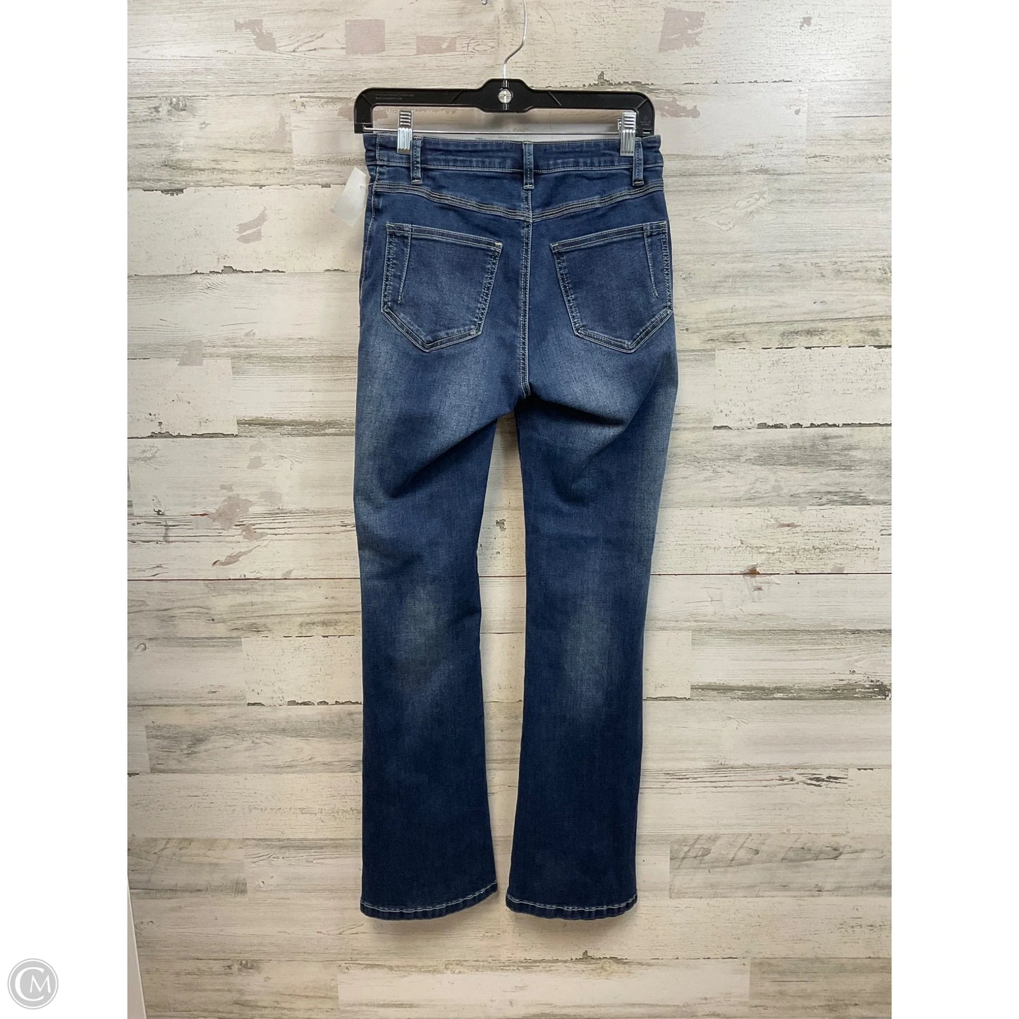 Jeans Flared By Lysse In Blue Denim, Size: S