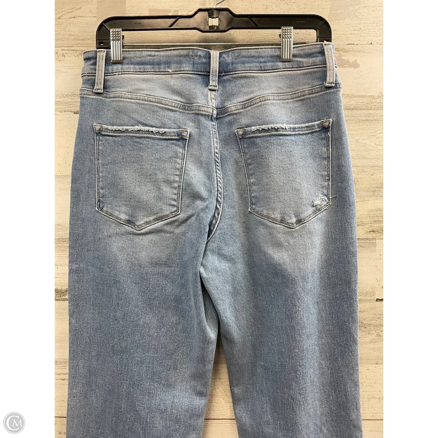 Jeans Straight By Vervet In Blue Denim, Size: 8