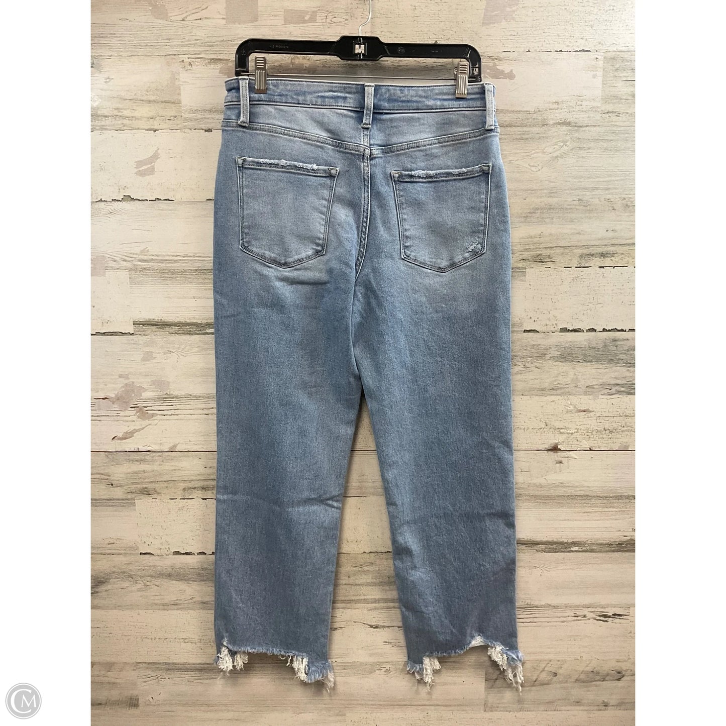 Jeans Straight By Vervet In Blue Denim, Size: 8