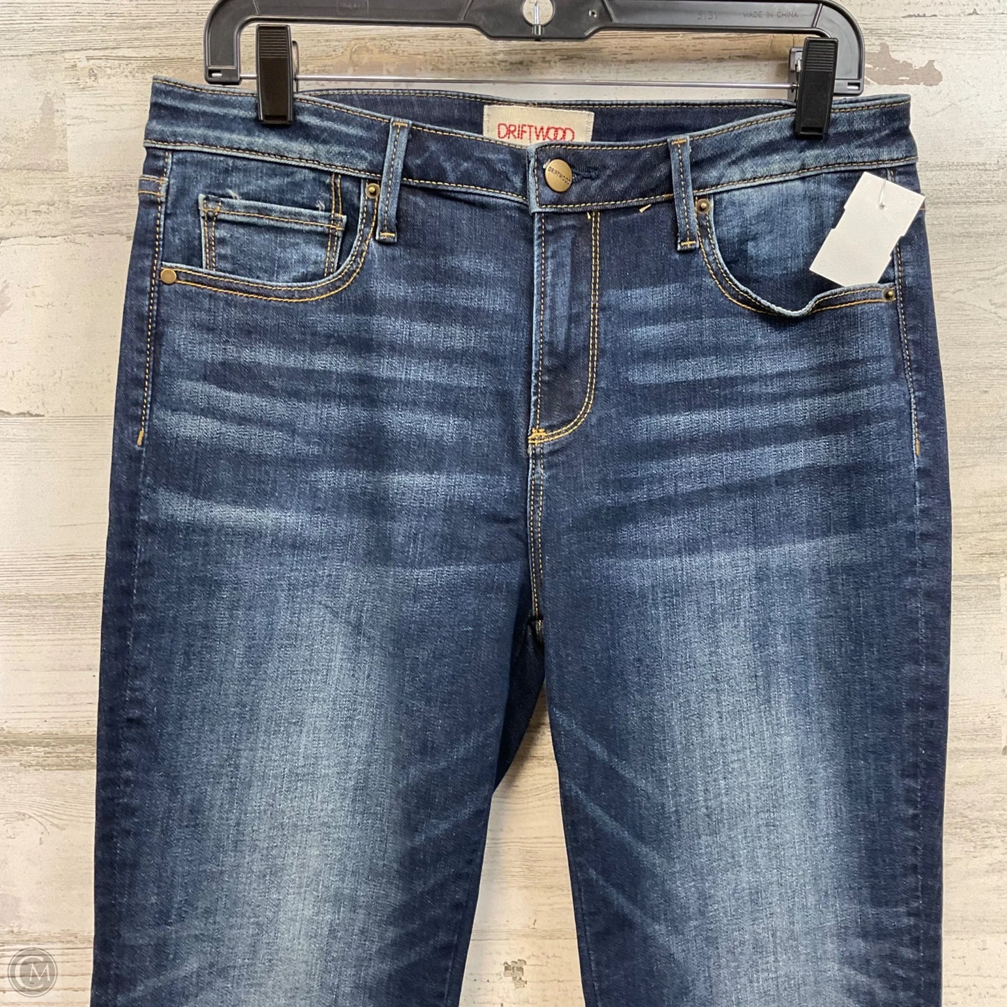 Jeans Cropped By Driftwood In Blue Denim, Size: 10