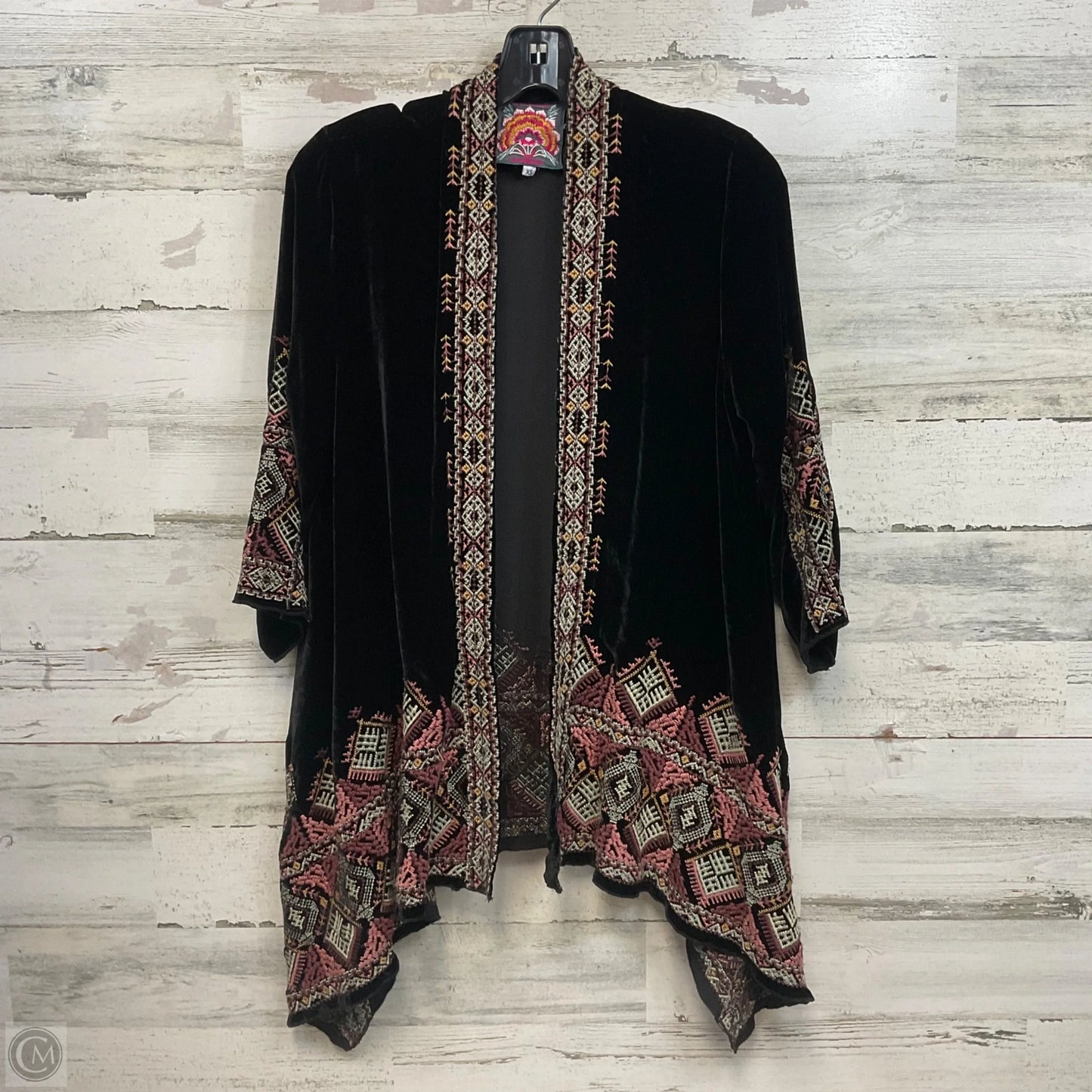 Cardigan By Johnny Was In Black, Size: Xs