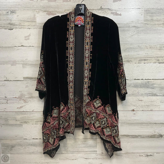 Cardigan By Johnny Was In Black, Size: Xs