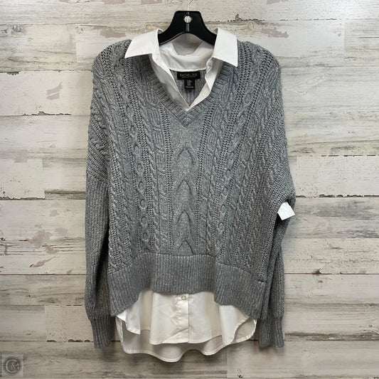 Sweater By Rachel Zoe In Grey, Size: M