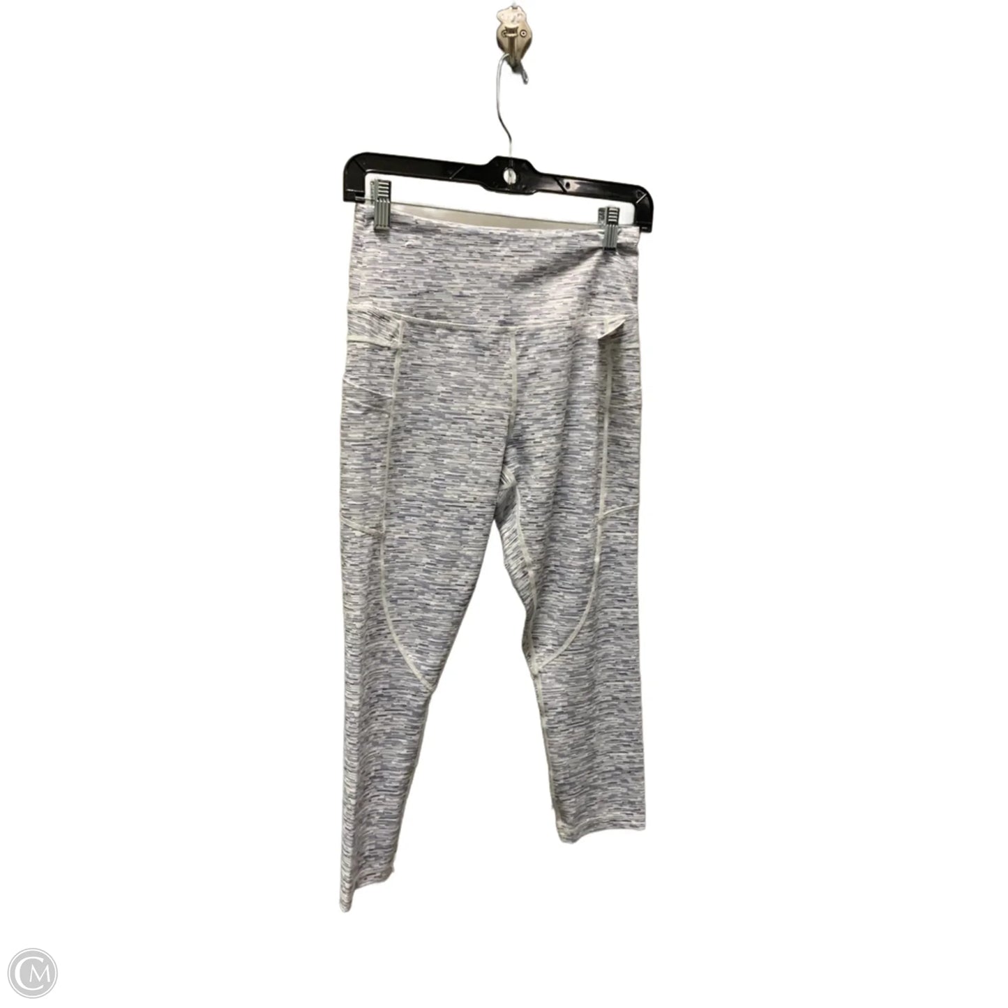 Athletic Leggings By Zyia In Grey, Size: S