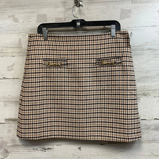 Skirt Mini & Short By Loft In Brown, Size: 12