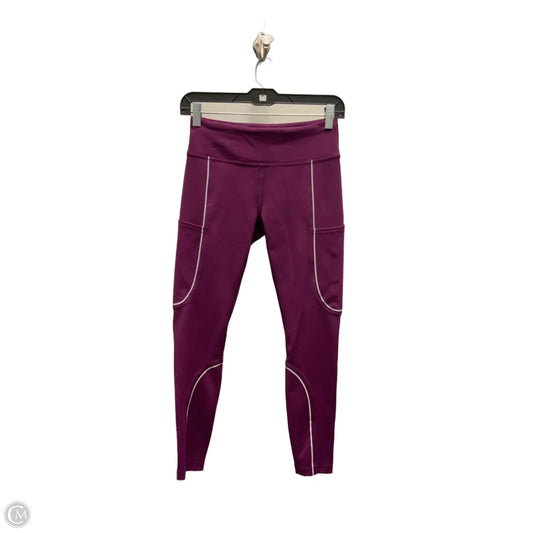 Athletic Leggings By Outdoor Voices In Purple, Size: S
