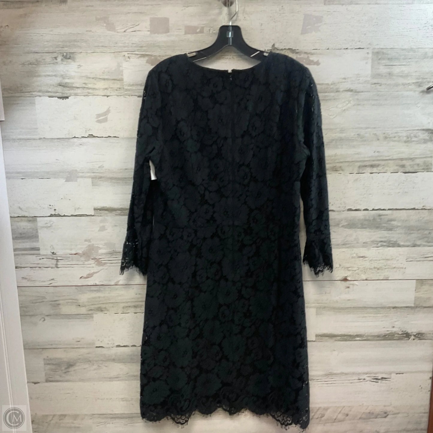 Dress Party Midi By Ann Taylor In Black, Size: M