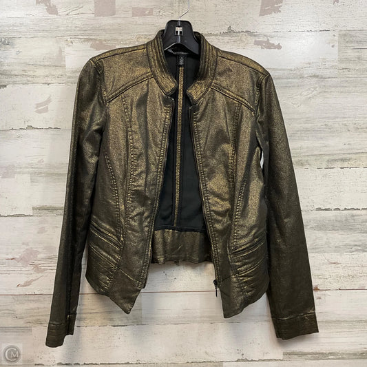Jacket Other By White House Black Market In Gold, Size: M
