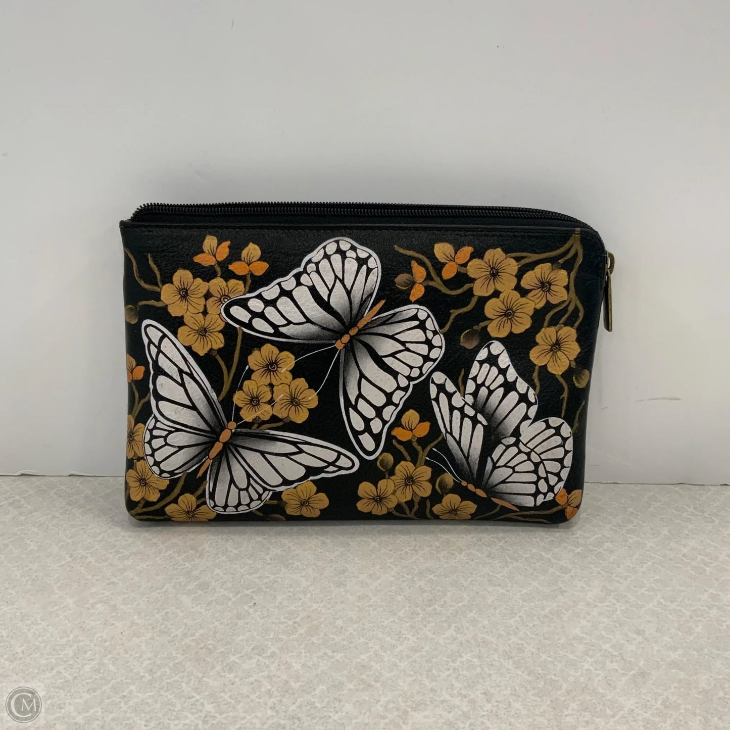 Crossbody Leather By Anuschka, Size: Small