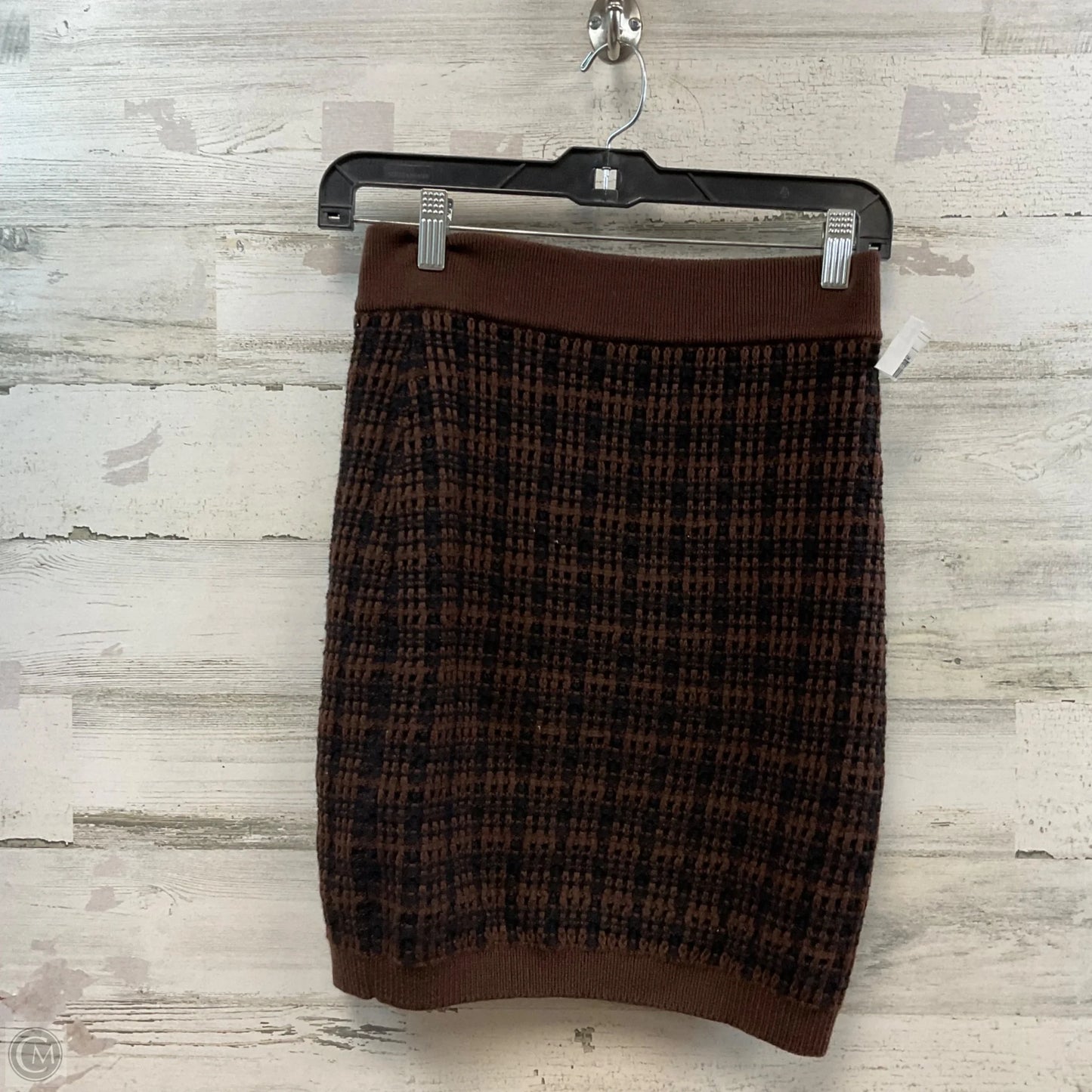 Skirt Mini & Short By Babaton In Brown, Size: S