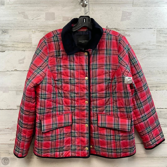 Jacket Puffer & Quilted By Talbots In Red, Size: Lp