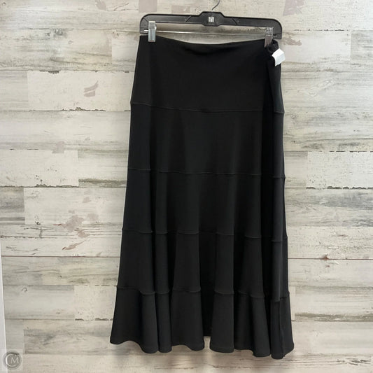Skirt Midi By EVA VARRO In Black, Size: Xl