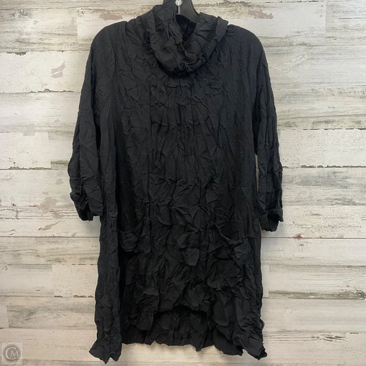 Tunic 3/4 Sleeve By Cma In Black, Size: M