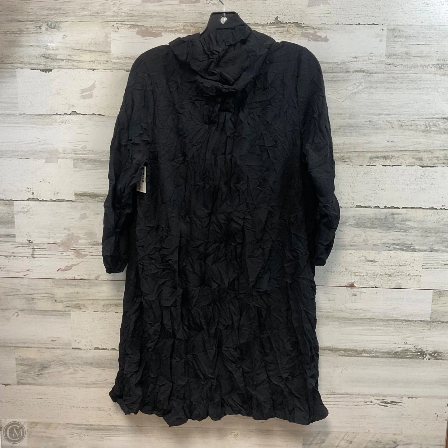 Tunic 3/4 Sleeve By Cma In Black, Size: M