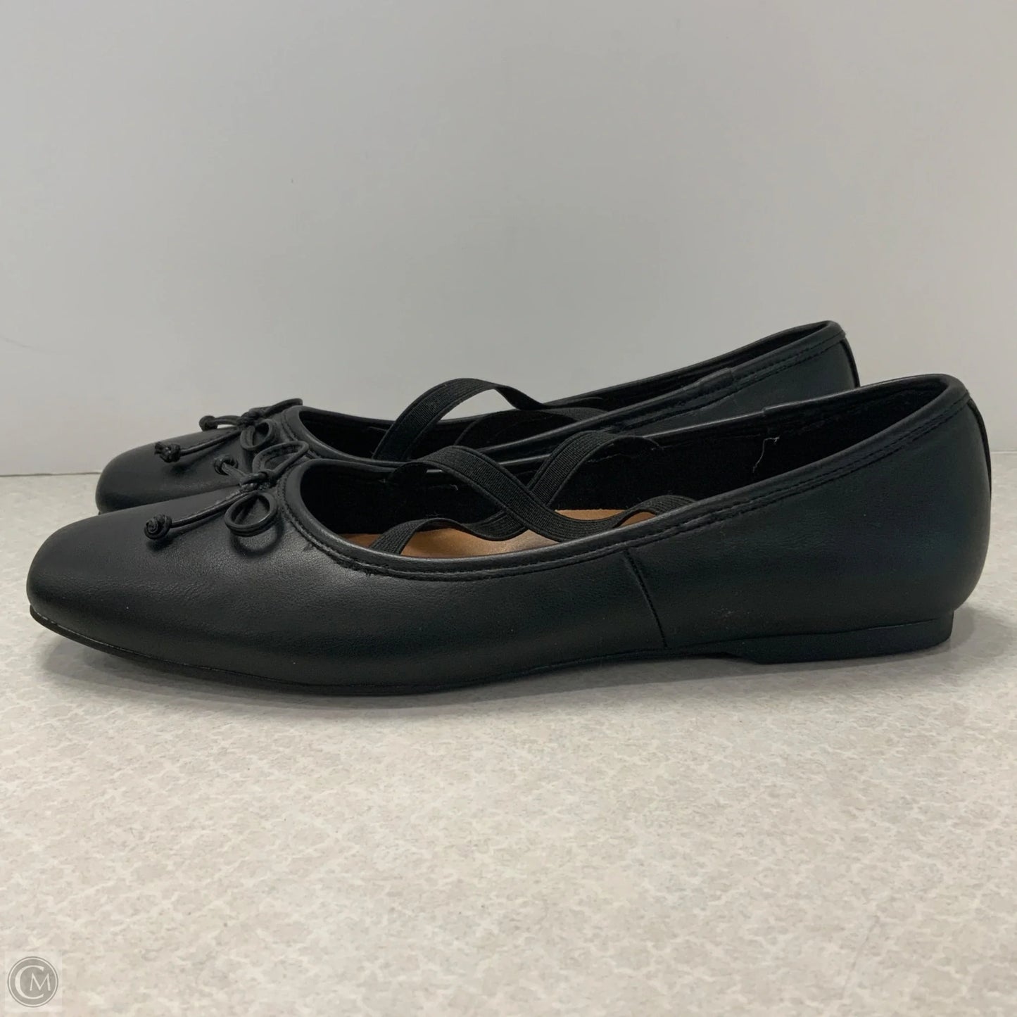 Shoes Flats By Dv In Black, Size: 7.5