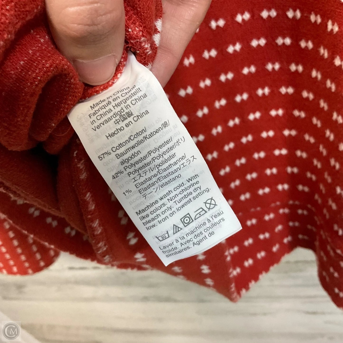 Top Long Sleeve By Madewell In Brown, Size: Xl