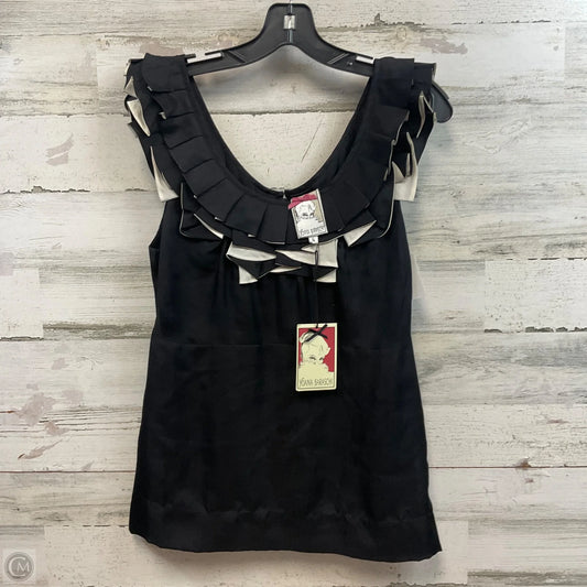 Blouse Sleeveless By yoanna baraschi In Black, Size: 6