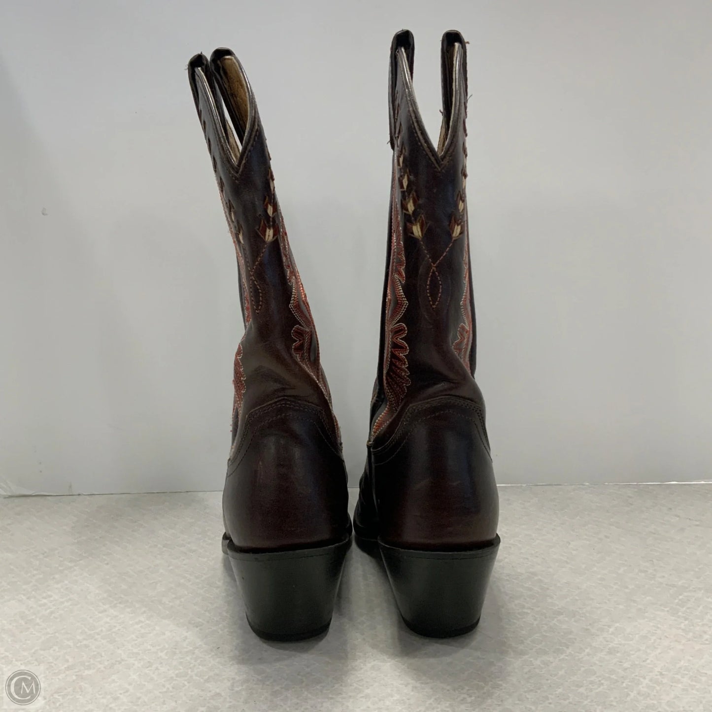 Boots Western By Justin In Brown, Size: 5.5