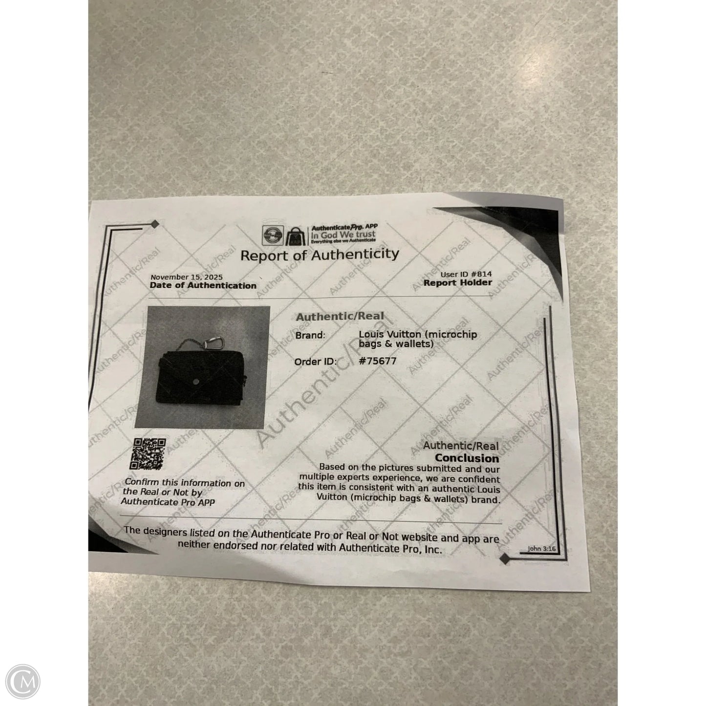 Wallet Luxury Designer By Louis Vuitton, Size: Medium